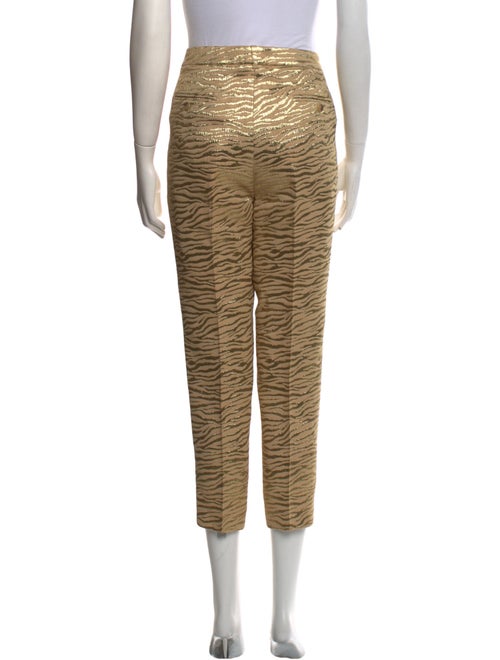 Michael Kors Animal Print Straight Leg Pants