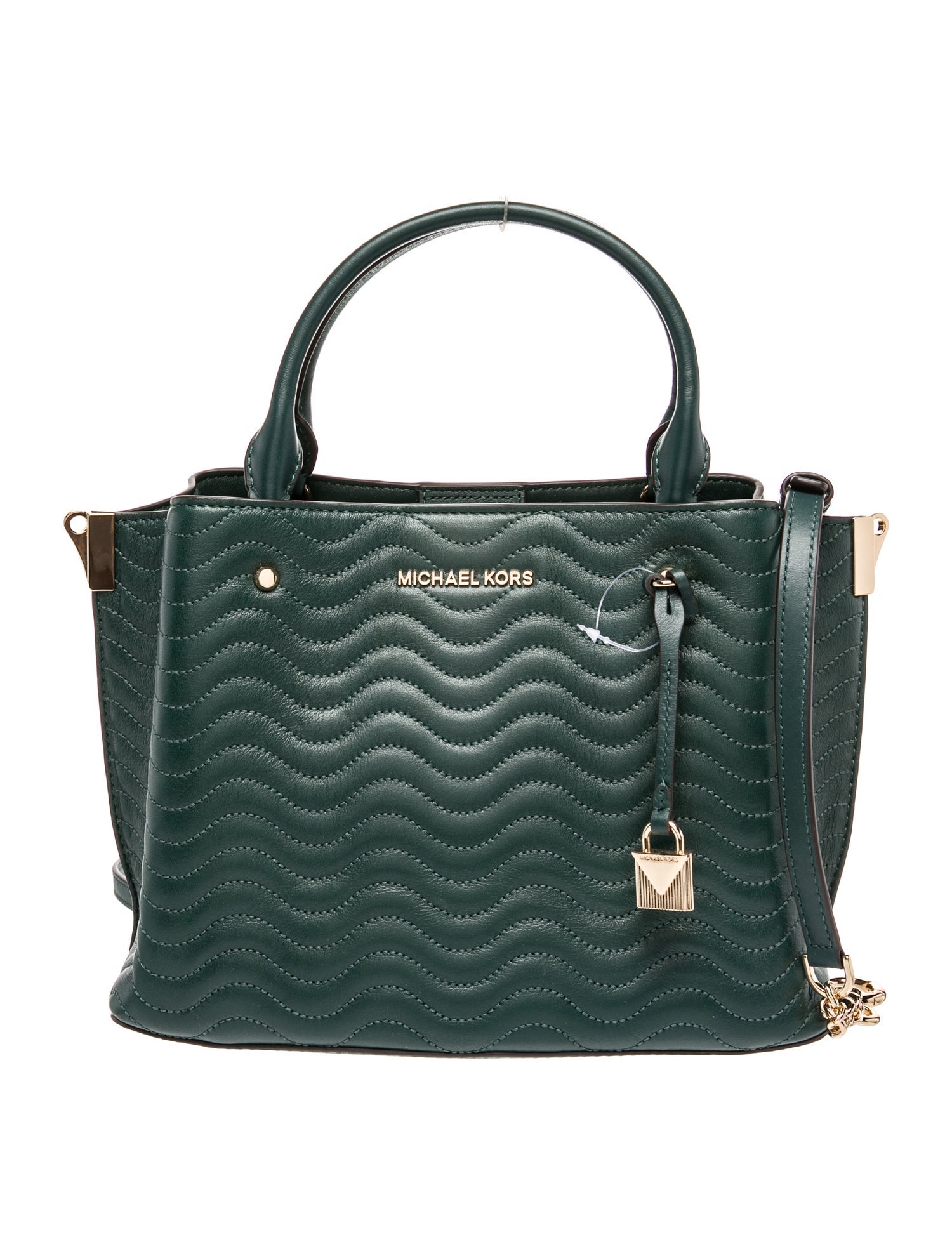 Michael Kors Leather Top Handle Bag