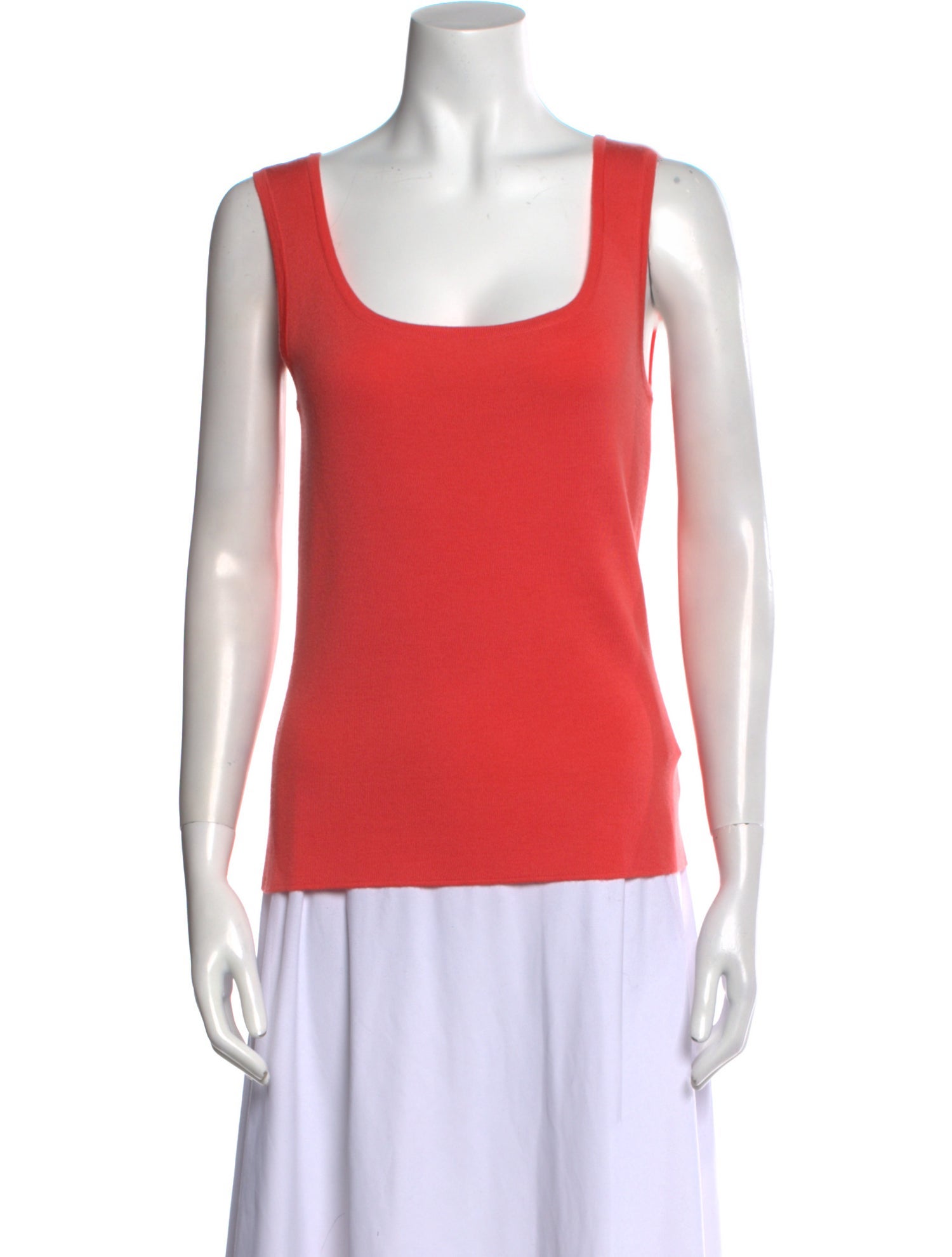 Michael Kors Cashmere Scoop Neck Top