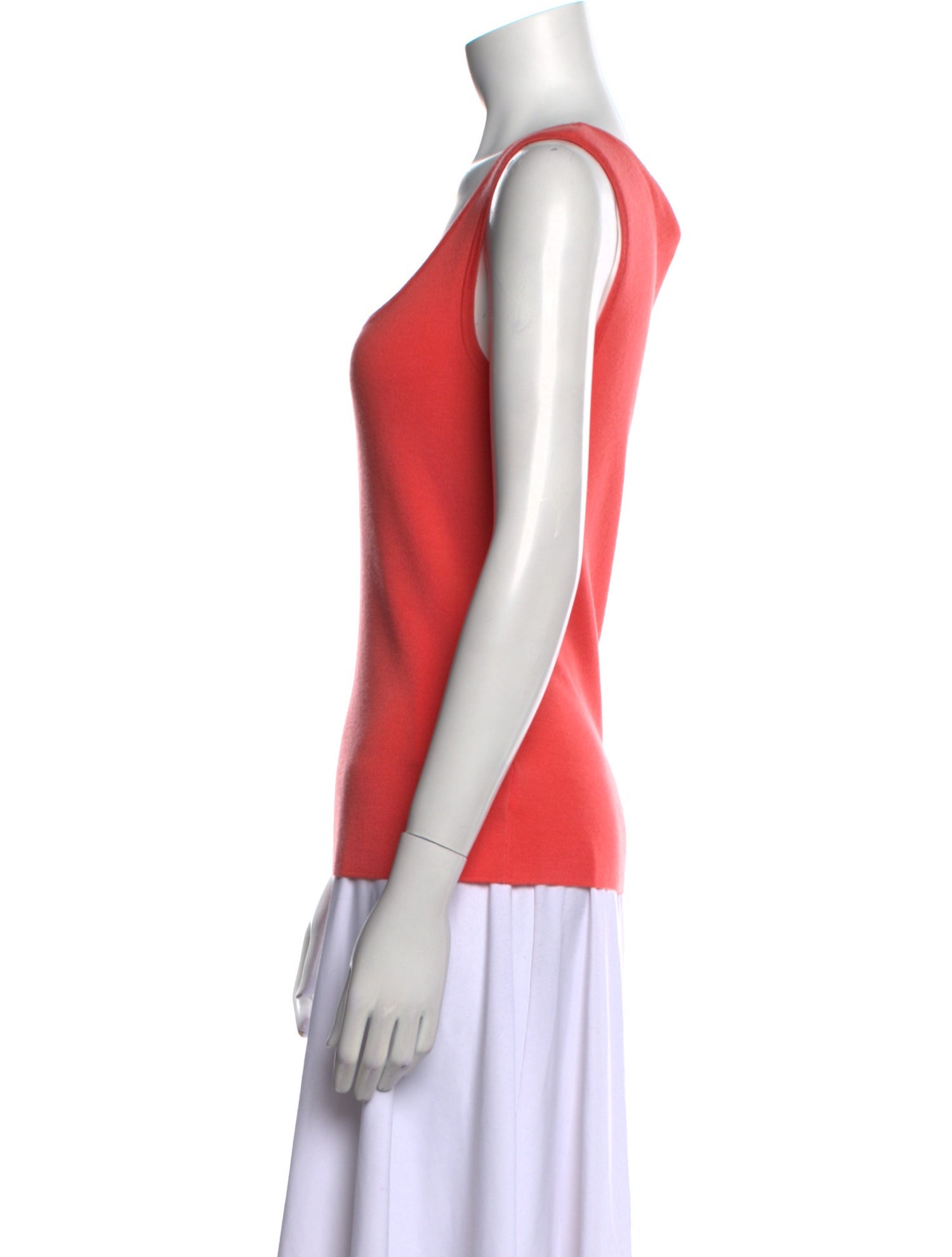 Michael Kors Cashmere Scoop Neck Top