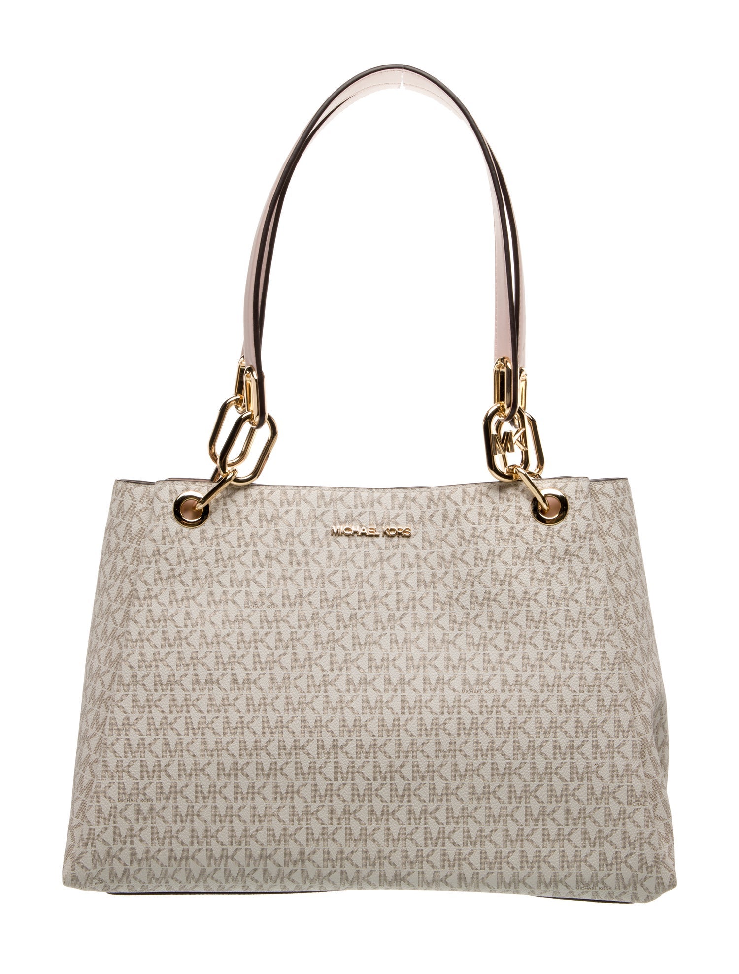 Michael Kors Monogram Top Handle Bag