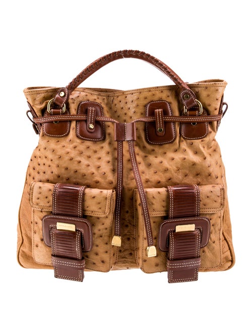 Michael Kors Ostrich Backpack