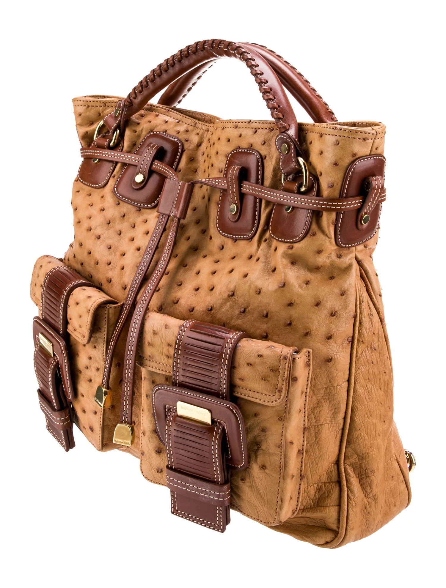 Michael Kors Ostrich Backpack