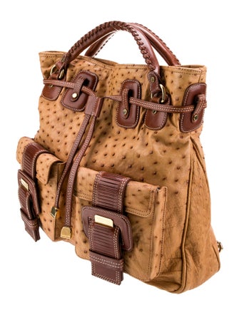 Michael Kors Ostrich Backpack