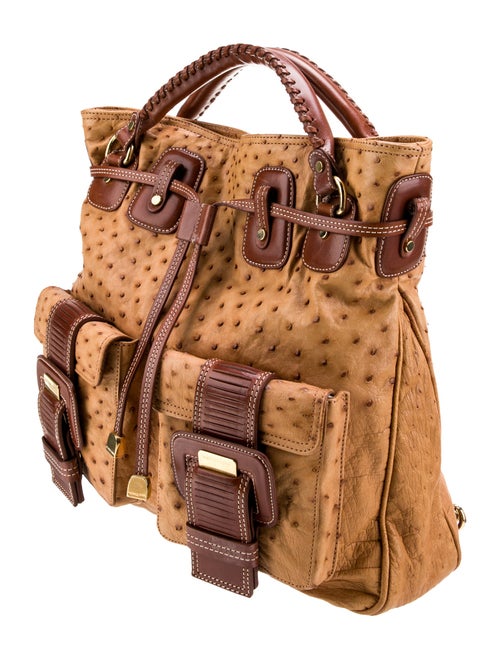 Michael Kors Ostrich Backpack