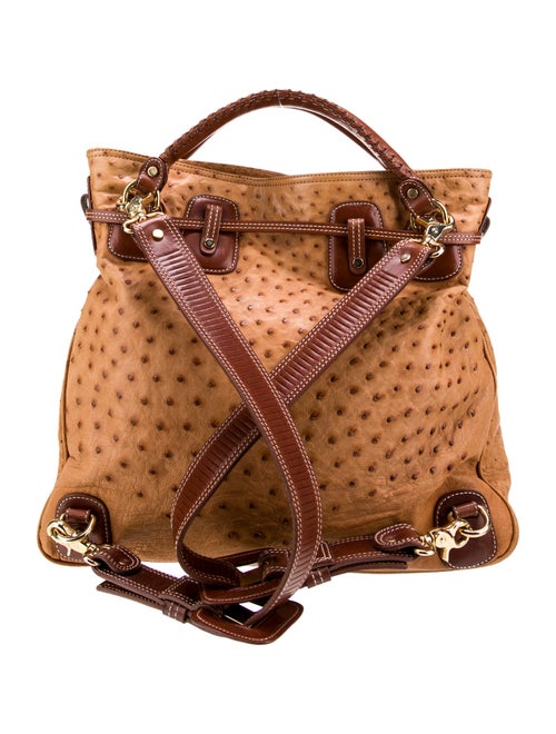 Michael Kors Ostrich Backpack