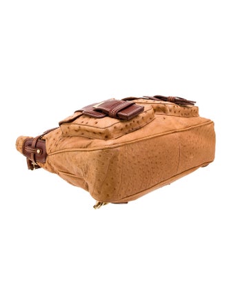 Michael Kors Ostrich Backpack