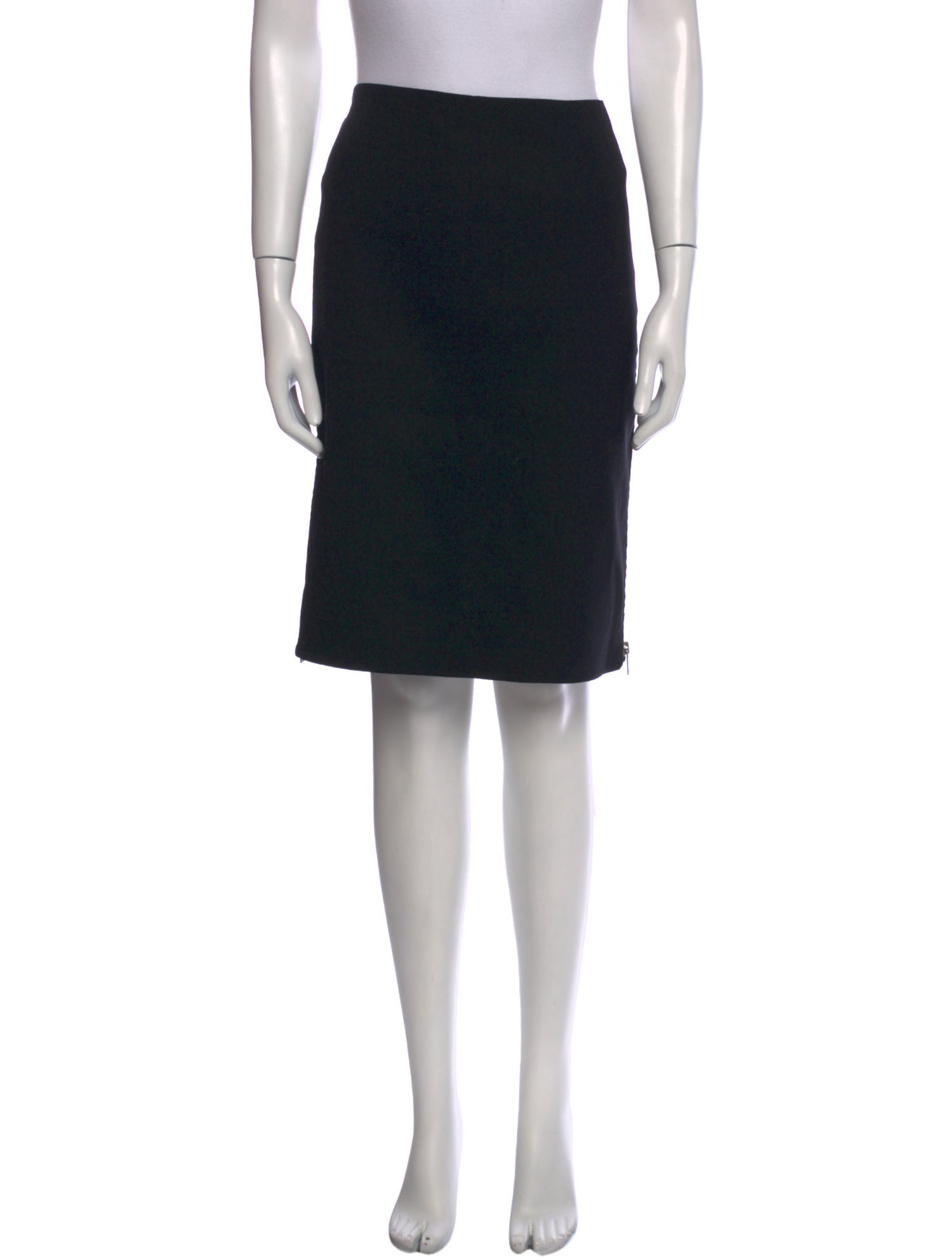 Michael Kors Virgin Wool Knee-Length Skirt