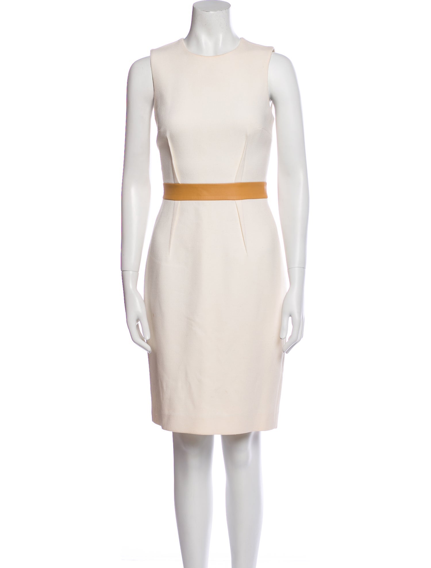Michael Kors Virgin Wool Knee-Length Dress
