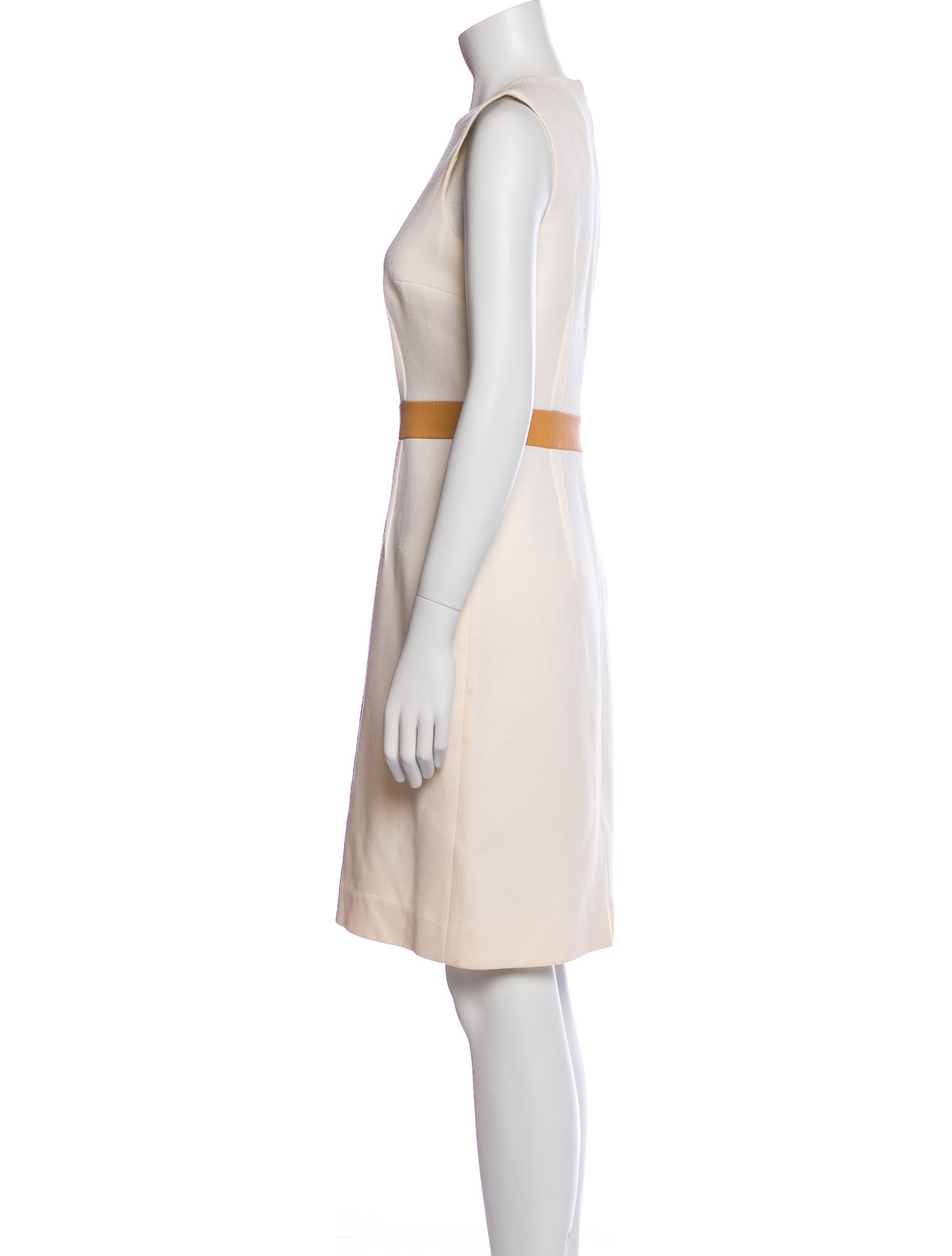 Michael Kors Virgin Wool Knee-Length Dress