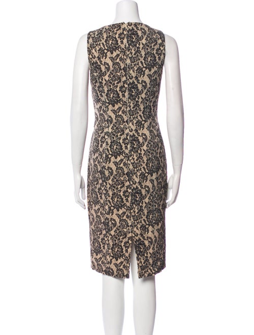 Michael Kors Lace Pattern Knee-Length Dress