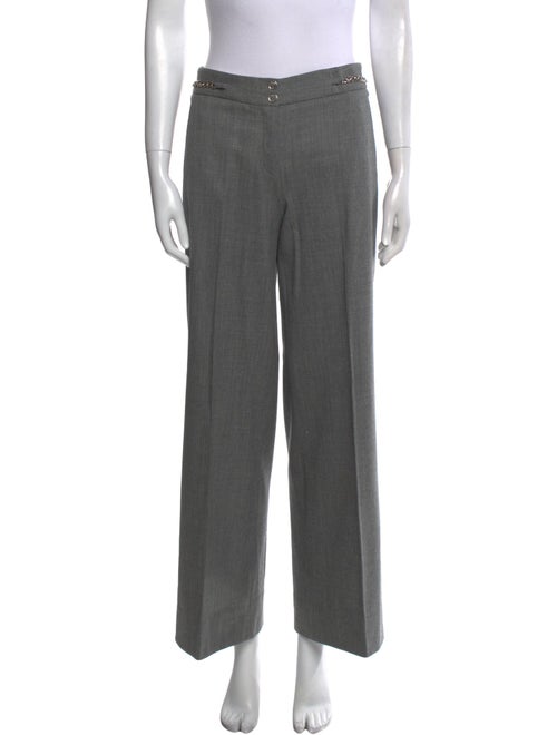 Michael Kors Virgin Wool Wide Leg Pants