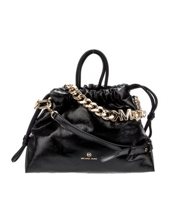 Michael Kors Patent Leather Top Handle Bag