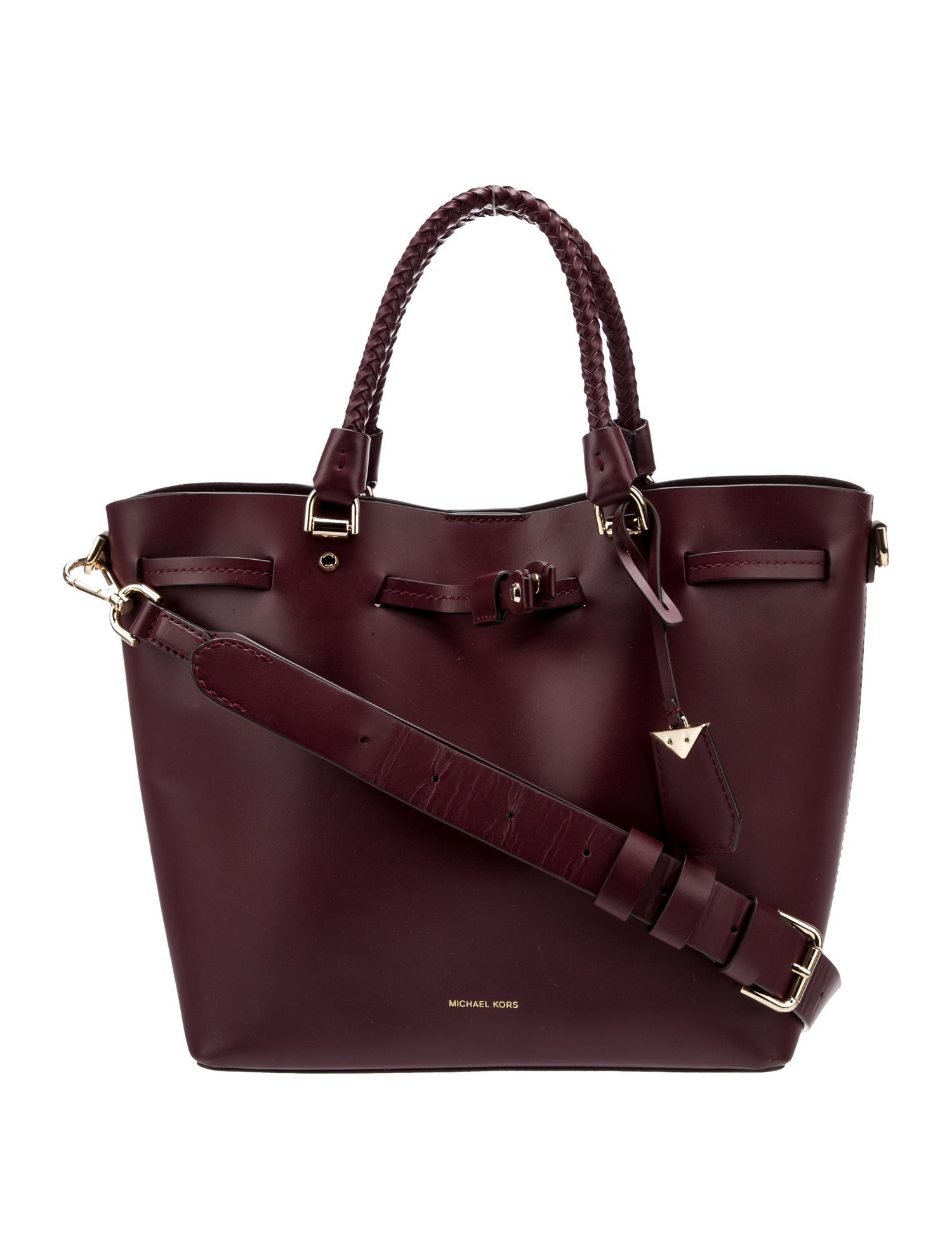 Michael Kors Leather Top Handle Bag