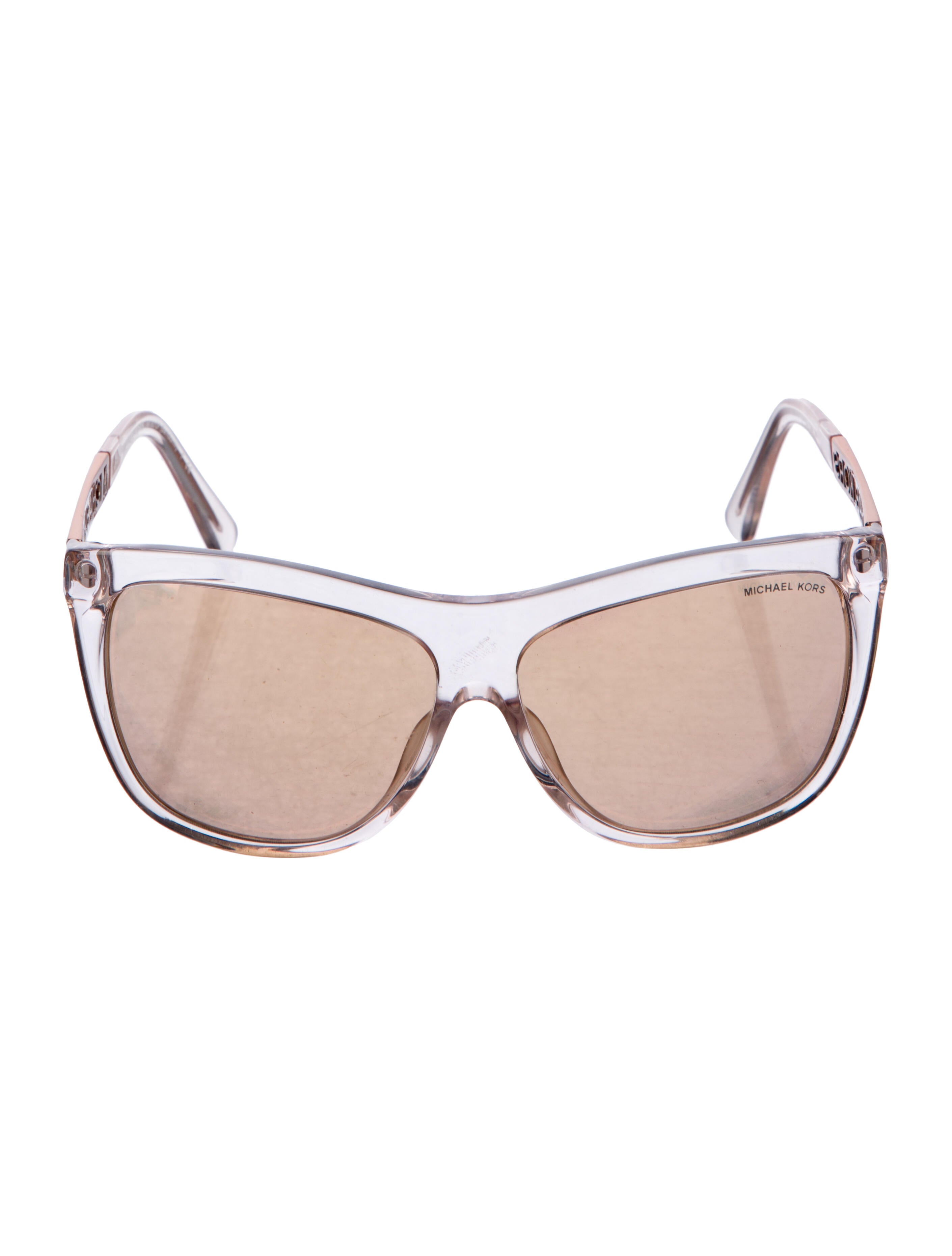 Michael Kors Cat-Eye Mirrored Sunglasses