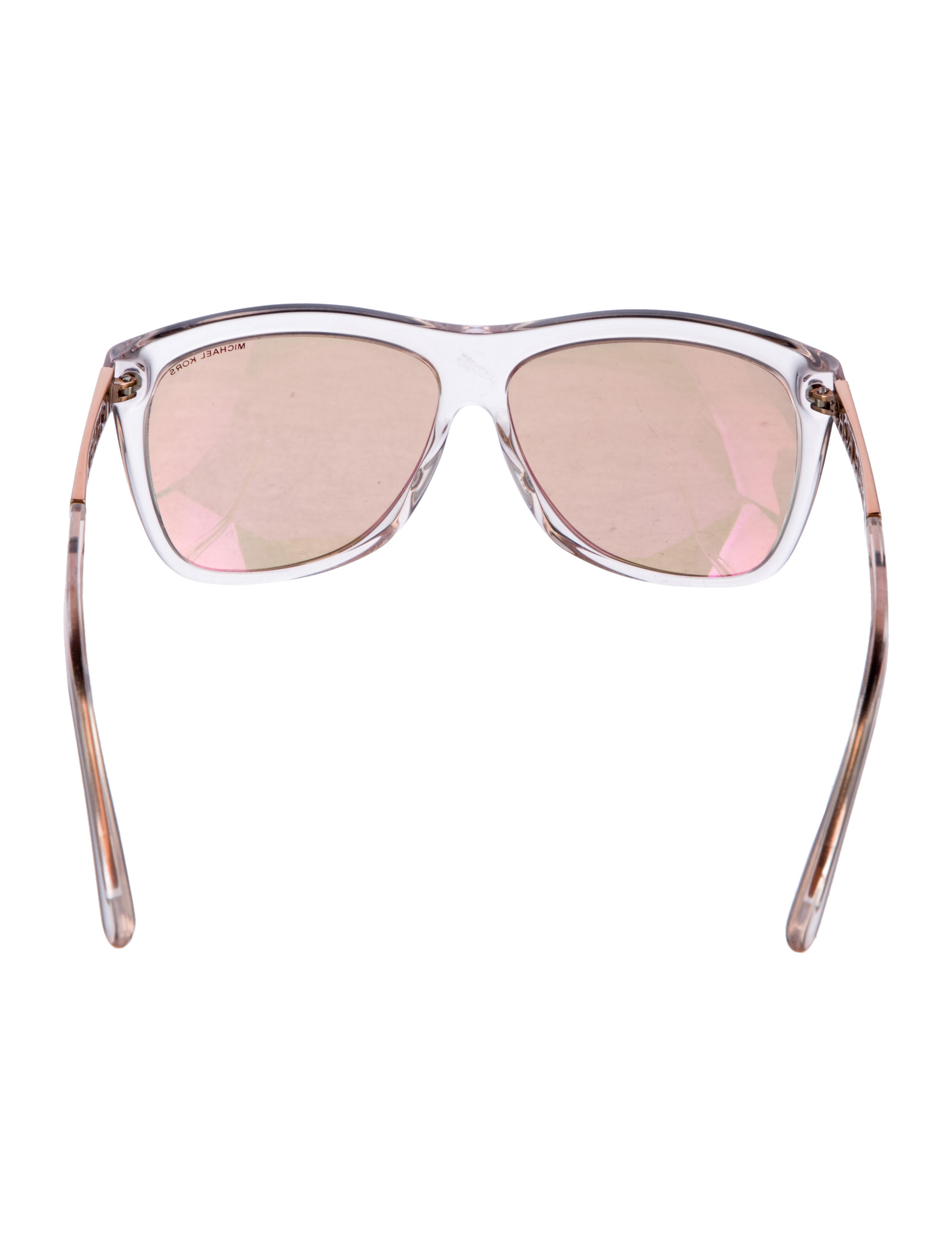 Michael Kors Cat-Eye Mirrored Sunglasses