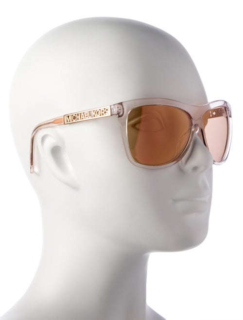 Michael Kors Cat-Eye Mirrored Sunglasses