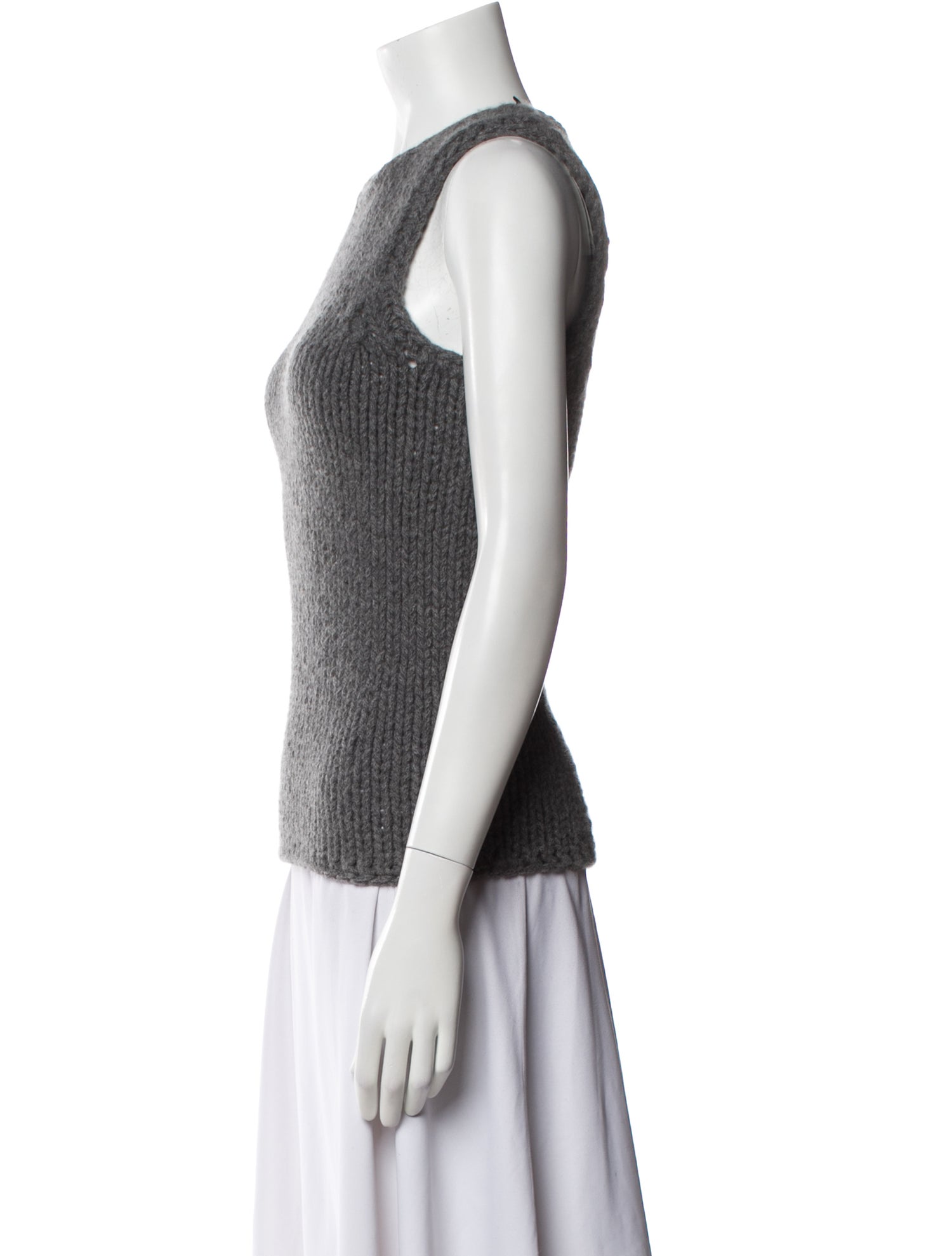 Michael Kors Crew Neck Sleeveless Top