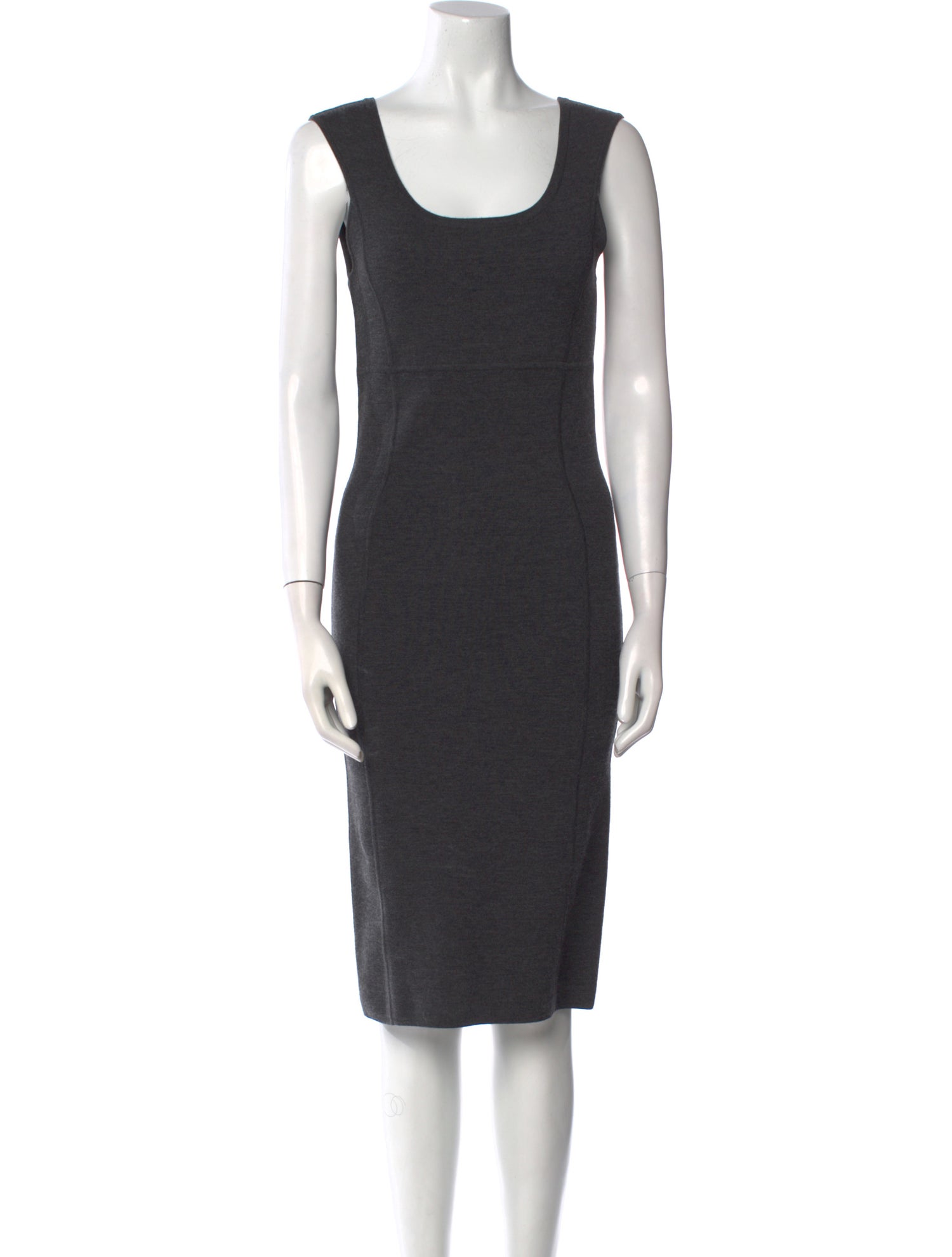 Michael Kors Merino Wool Knee-Length Dress