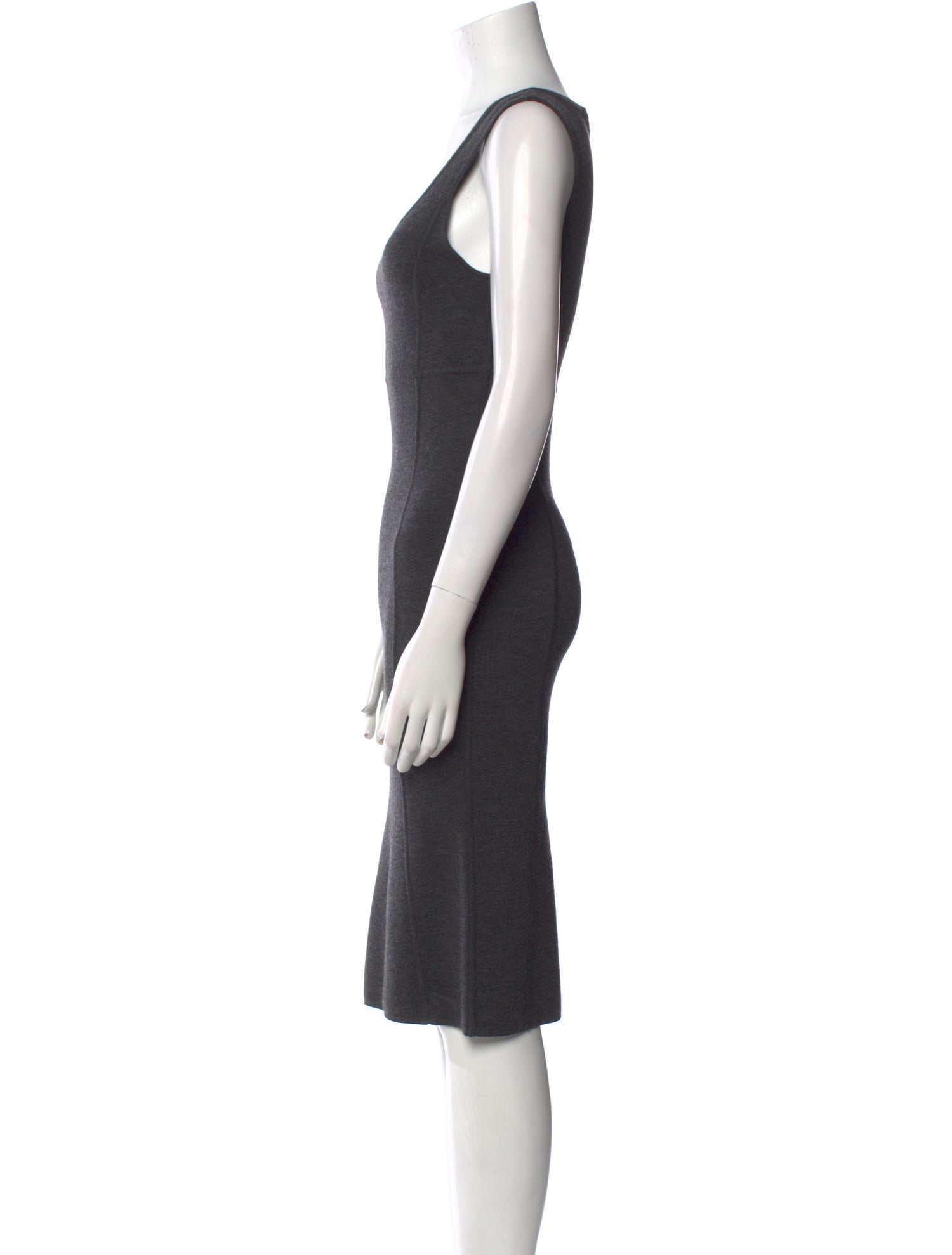 Michael Kors Merino Wool Knee-Length Dress