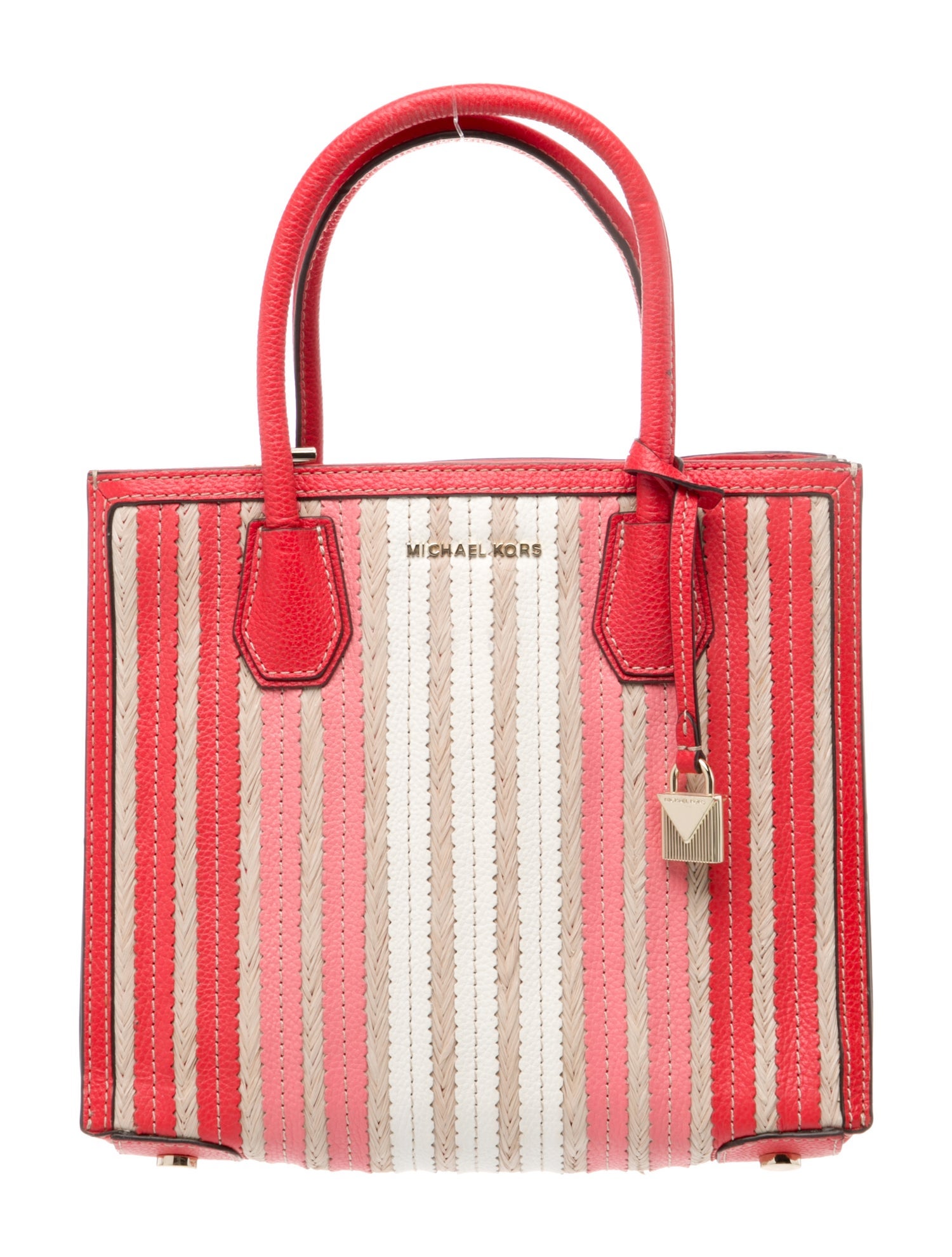 Michael Kors Leather Top Handle Bag