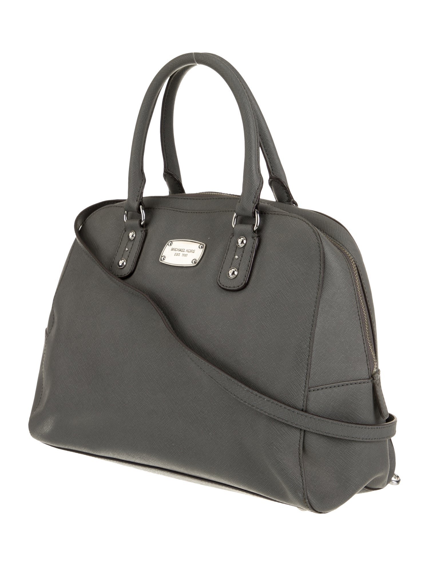 Michael Michael Kors Saffiano Leather Top Handle Bag