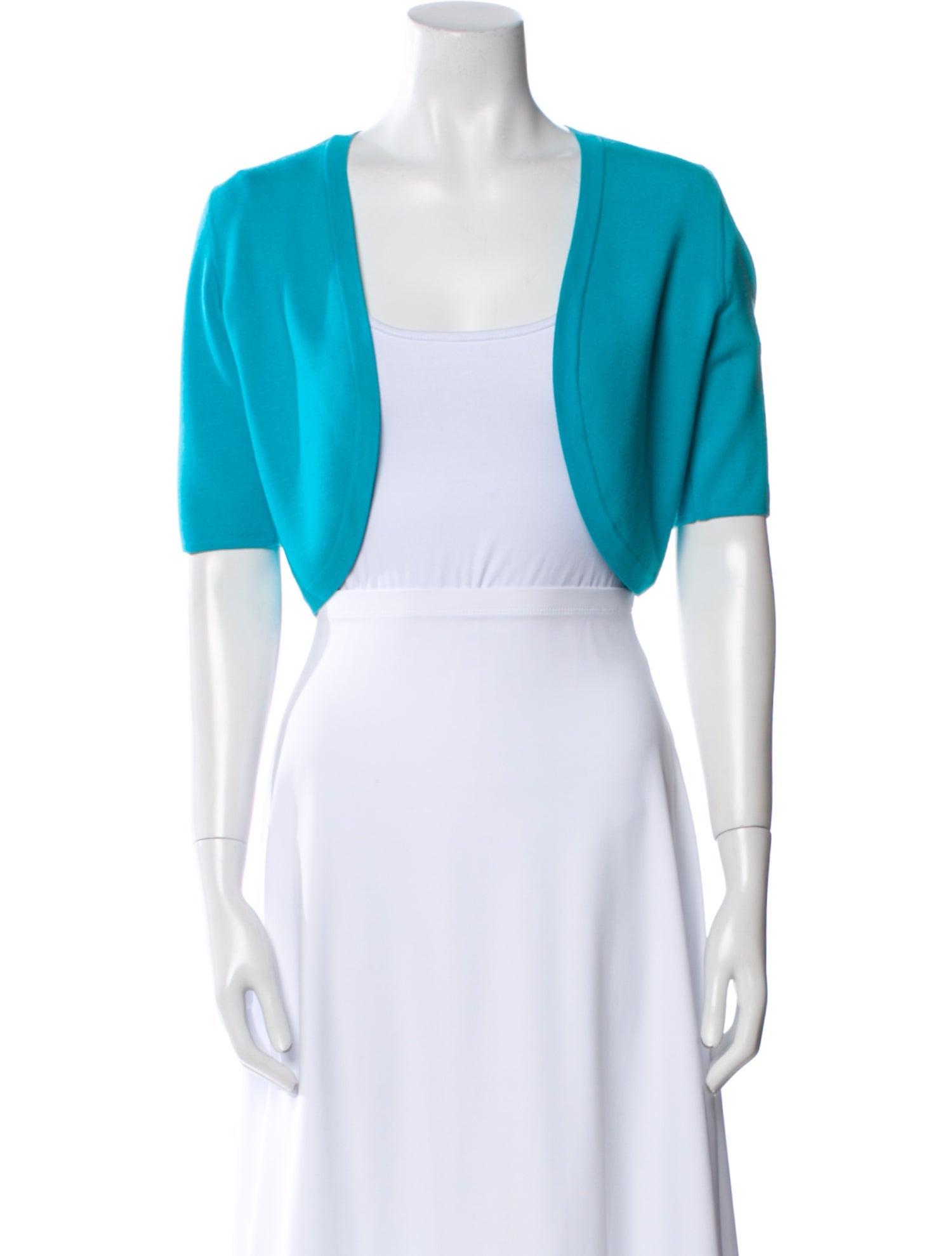 Michael Kors Merino Wool Open Front Sweater