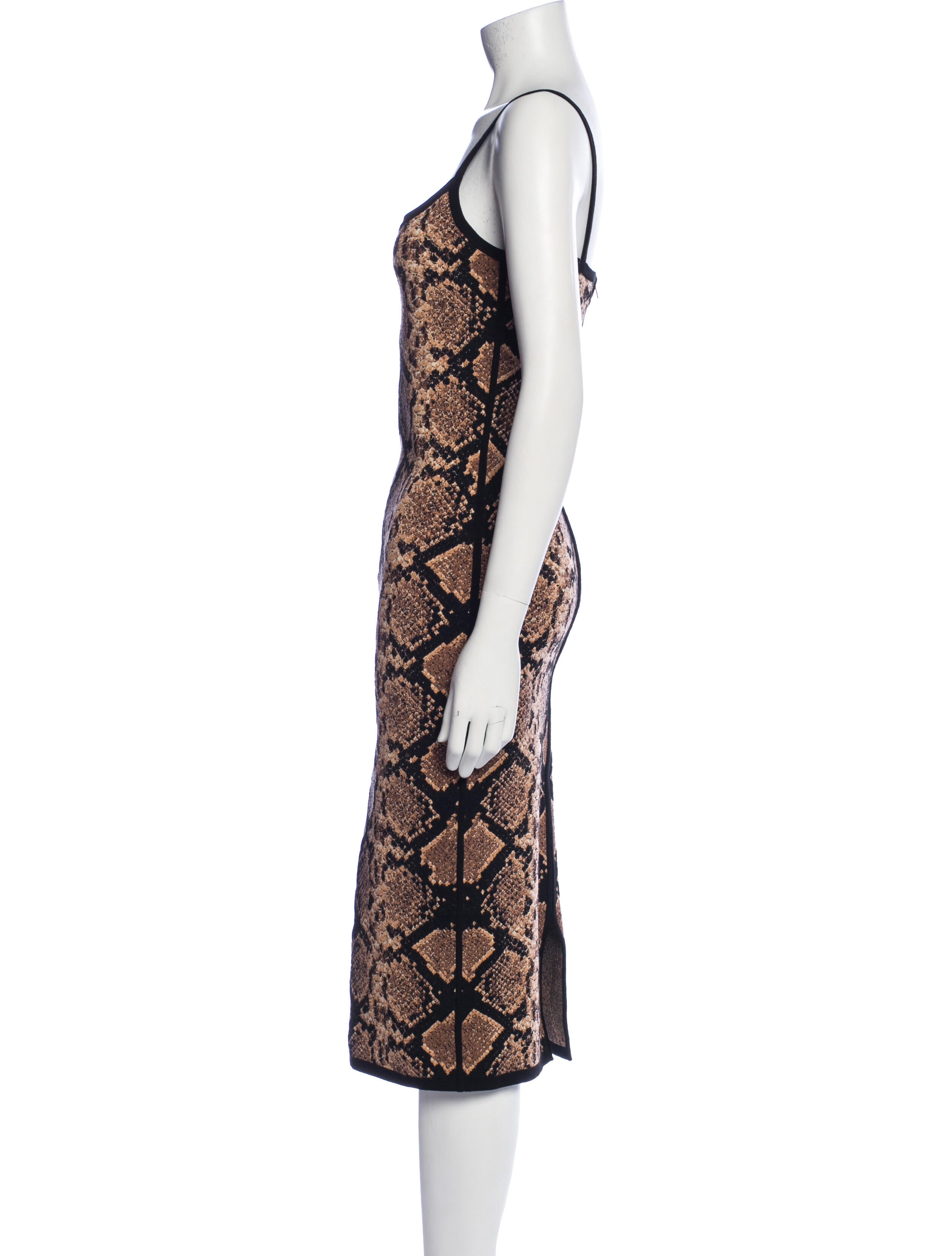 Michael Kors Animal Print Knee-Length Dress