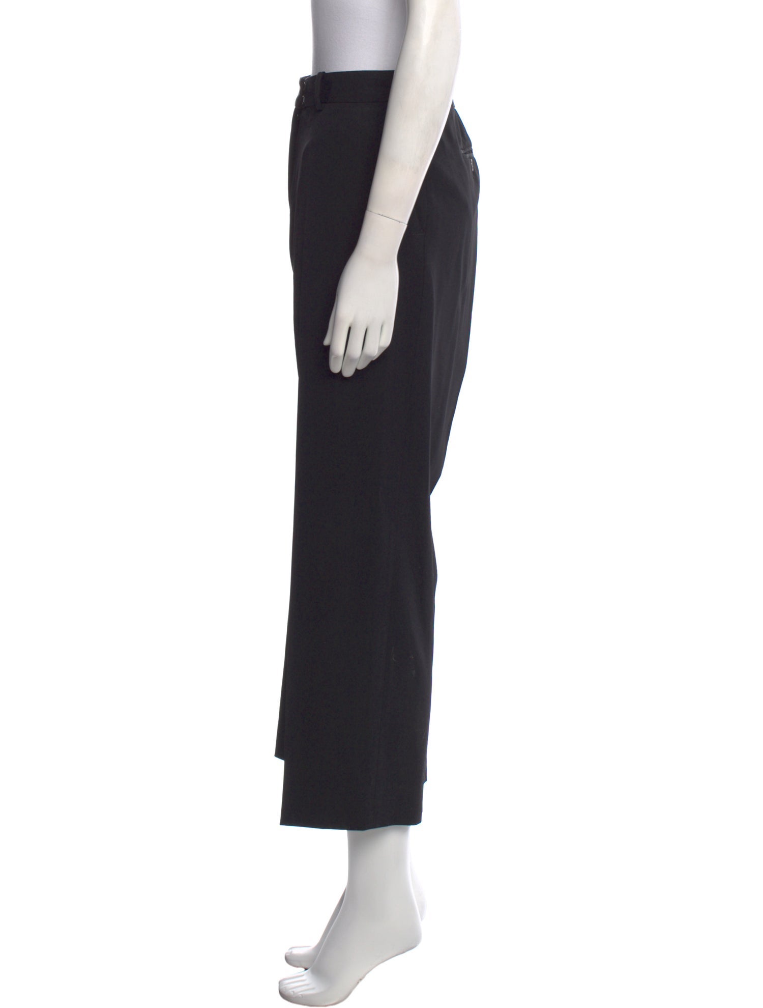 Michael Kors Virgin Wool Wide Leg Pants