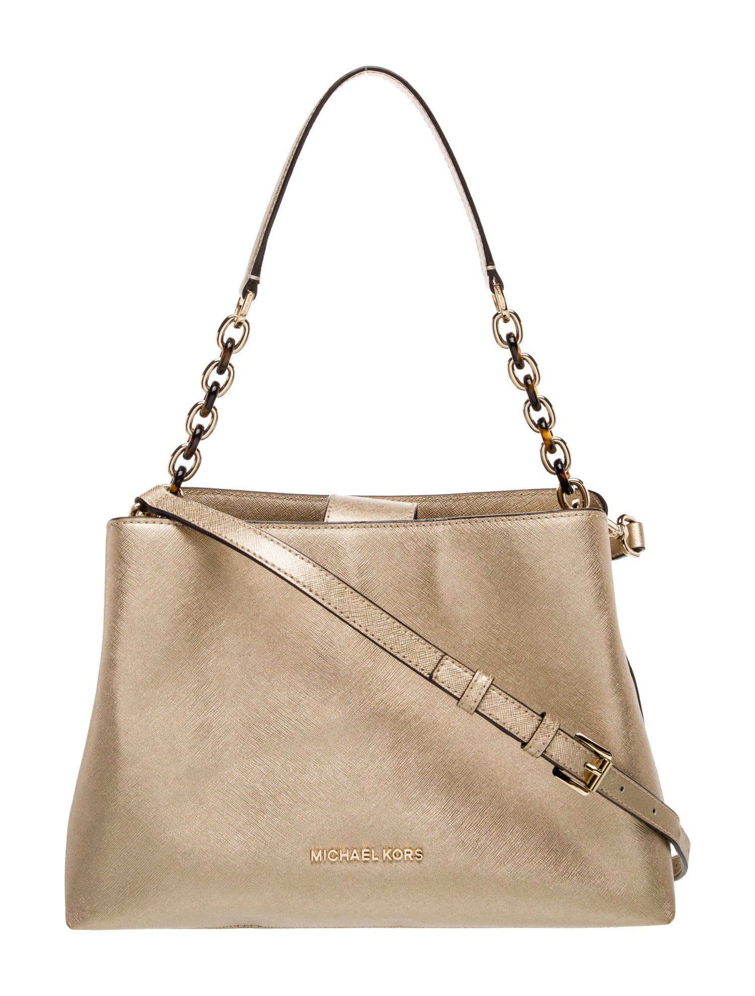 Michael Kors Saffiano Leather Shoulder Bag