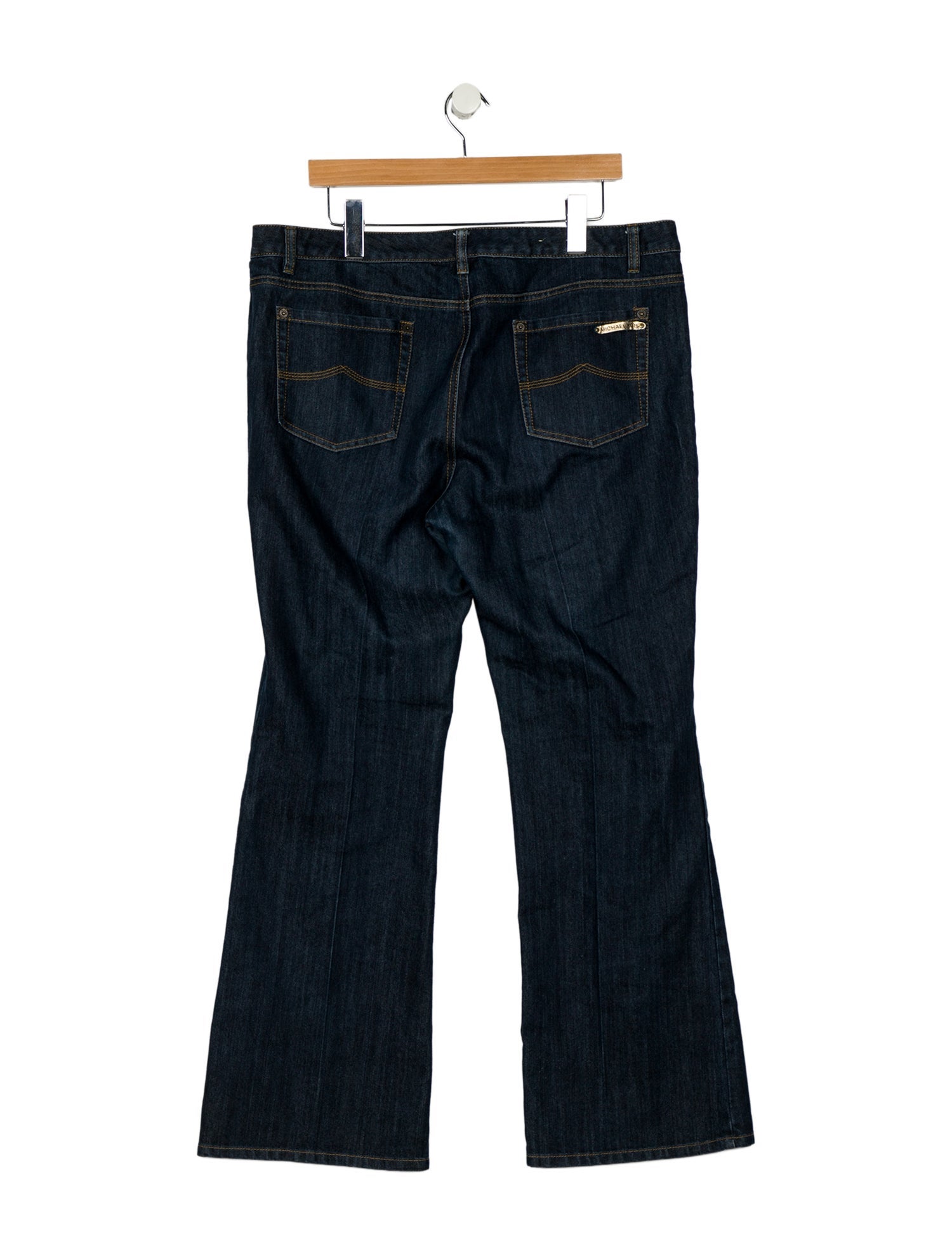 Michael Kors High-Rise Wide Leg Jeans