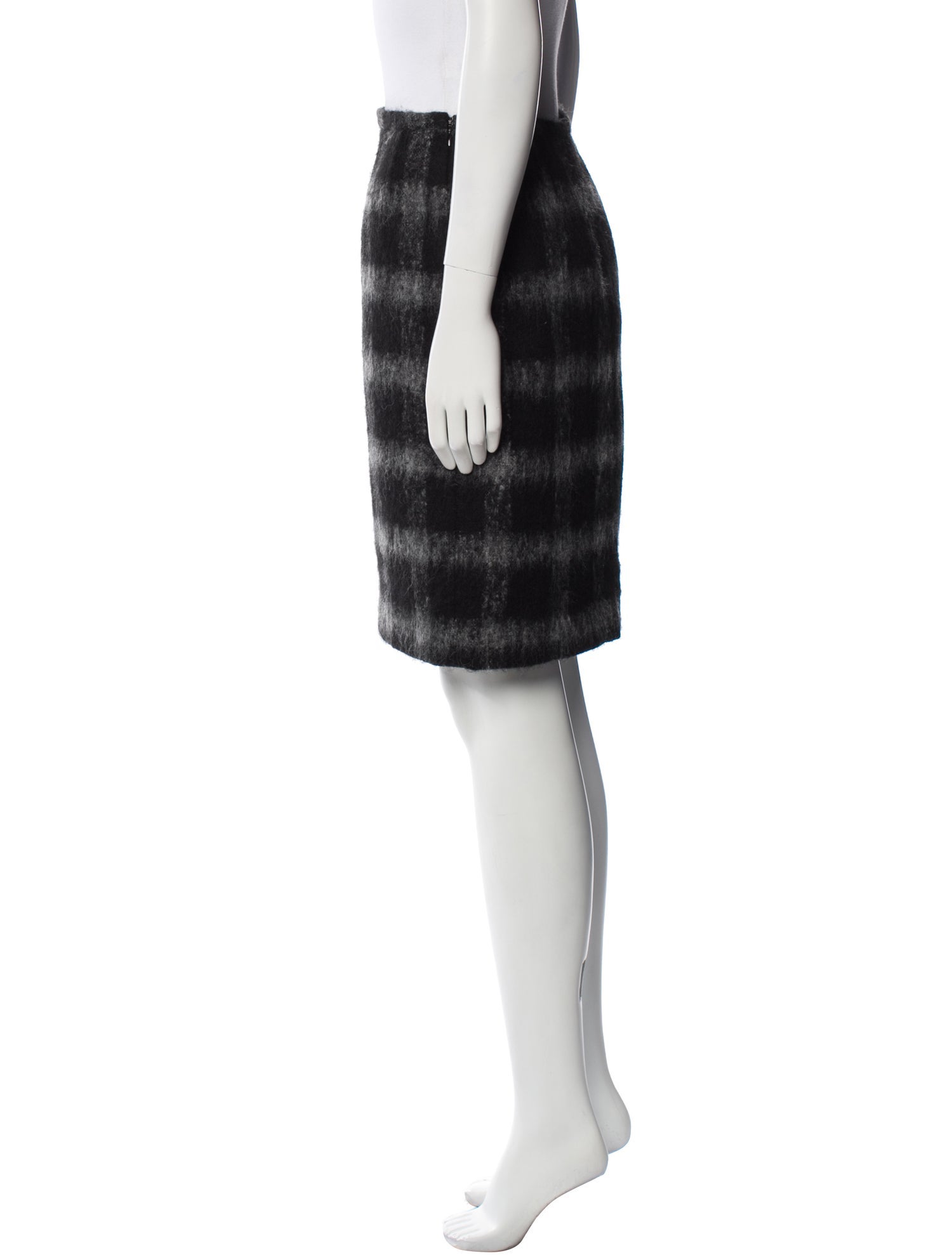 Michael Kors Plaid Print Knee-Length Skirt