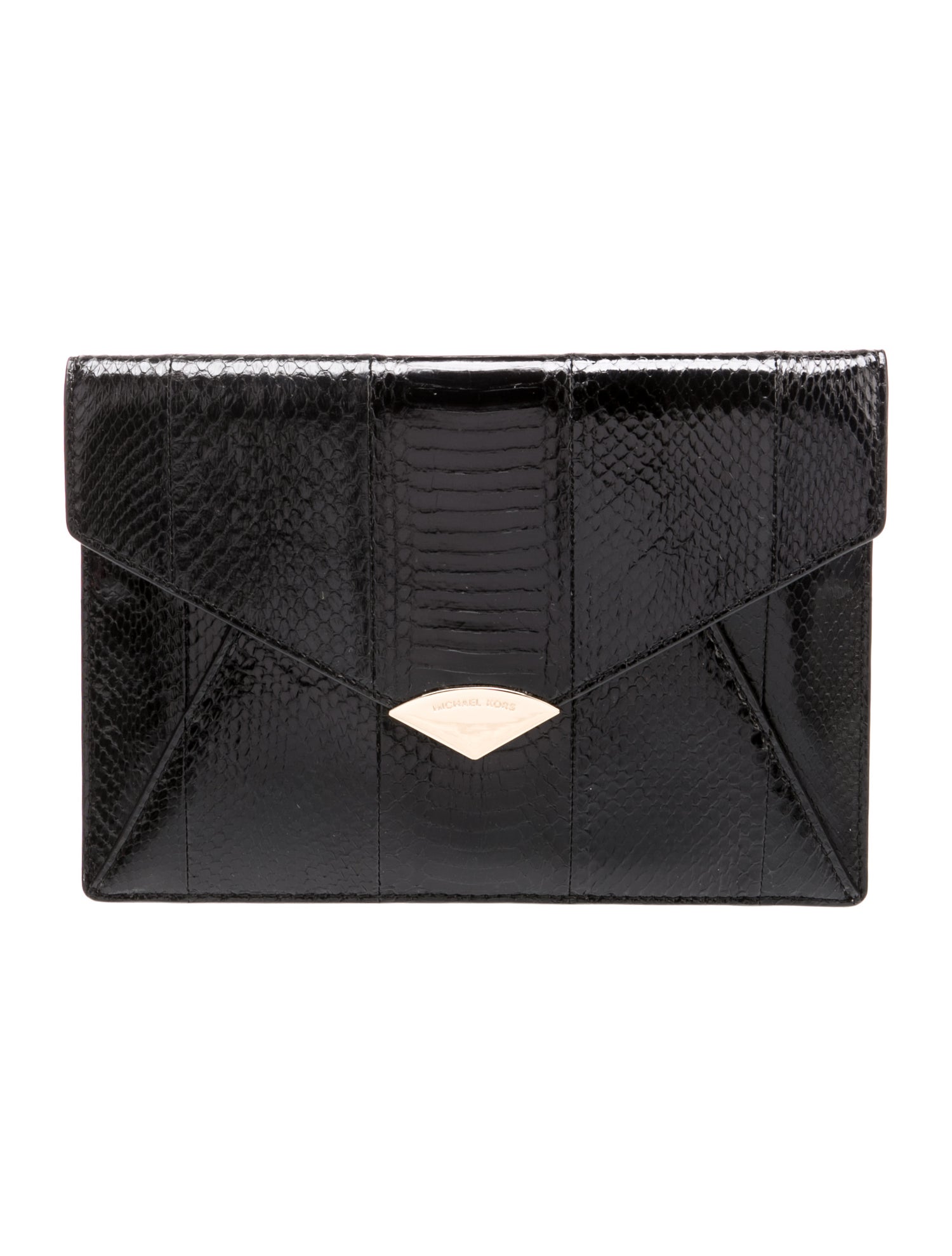 Michael Kors Snakeskin Clutch