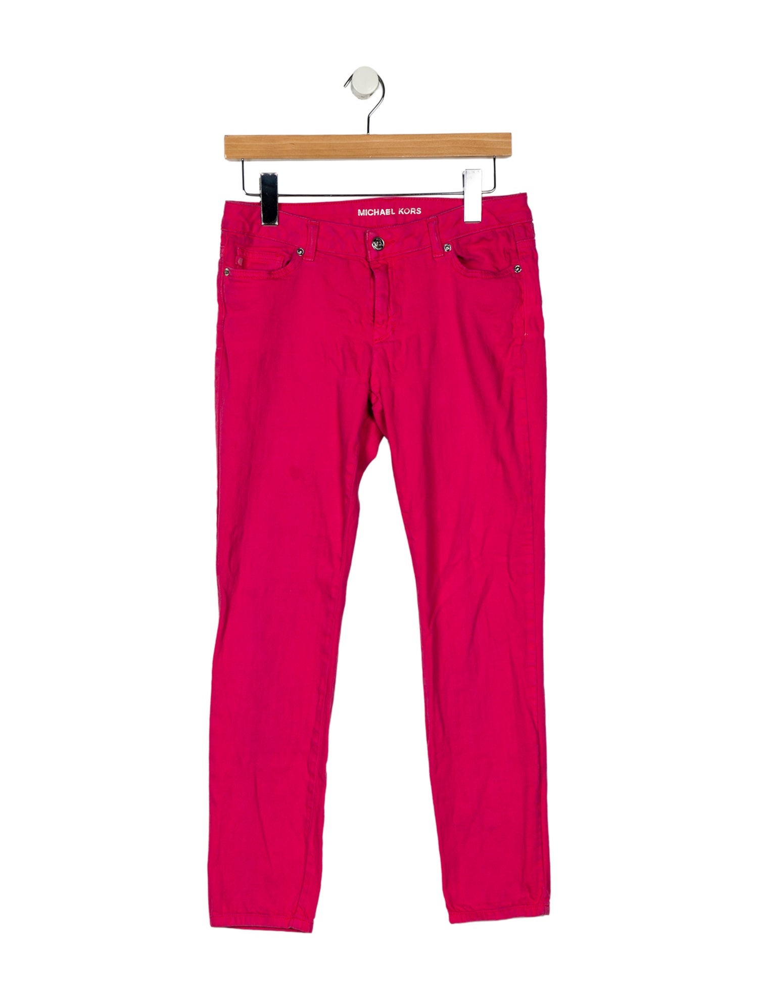 Michael Kors Mid-Rise Skinny Leg Jeans