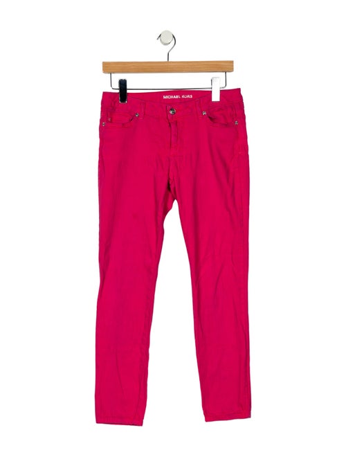 Michael Kors Mid-Rise Skinny Leg Jeans