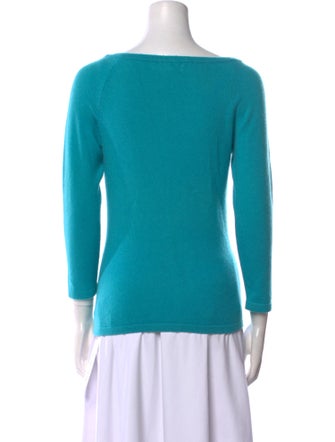 Michael Kors Cashmere Bateau Neckline Sweater