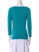 Michael Kors Cashmere Bateau Neckline Sweater