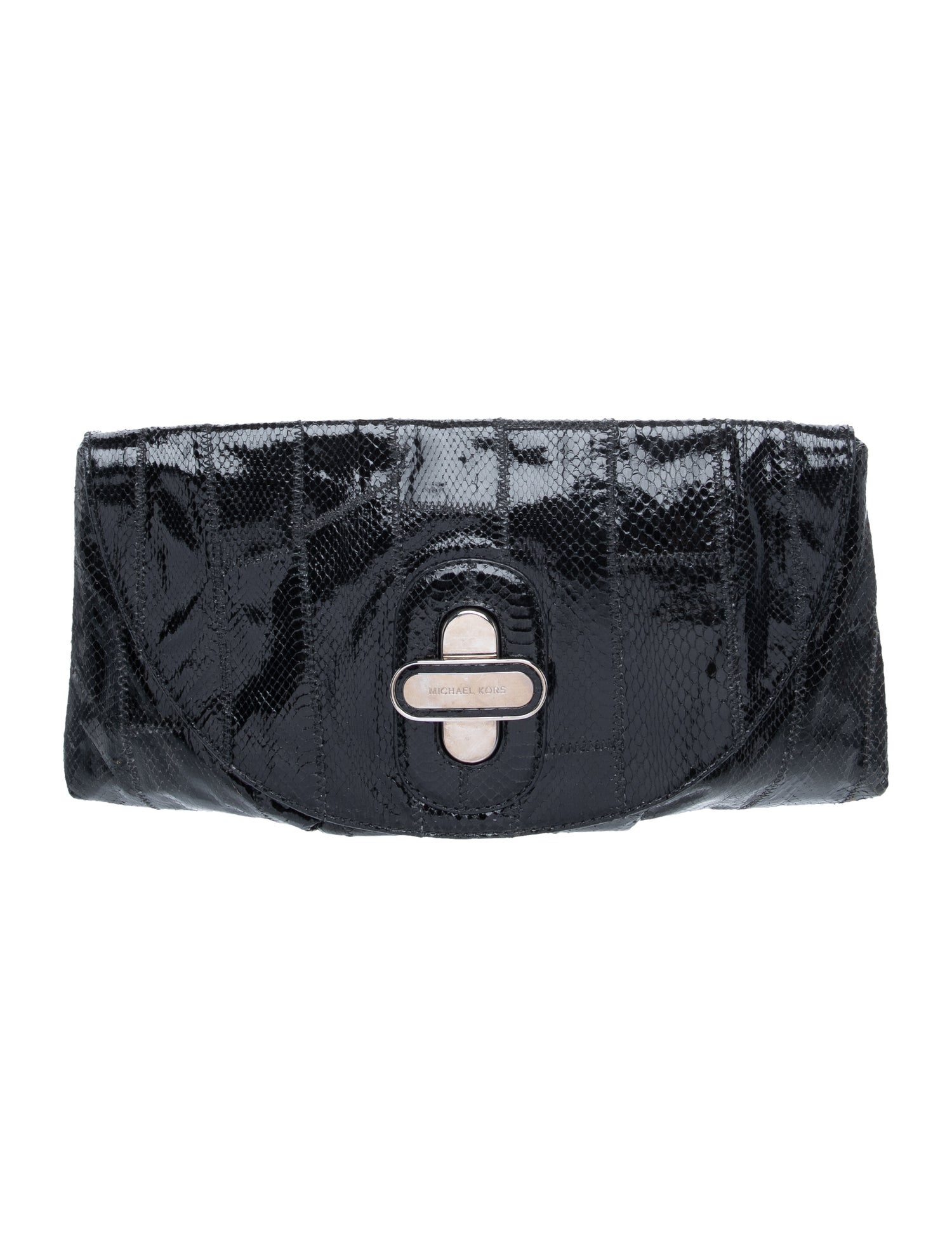 Michael Kors Embossed Leather Clutch