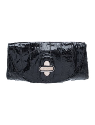 Michael Kors Embossed Leather Clutch