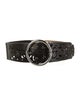 Michael Kors Wide Leather Belt