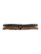 Michael Kors Wide Leather Belt