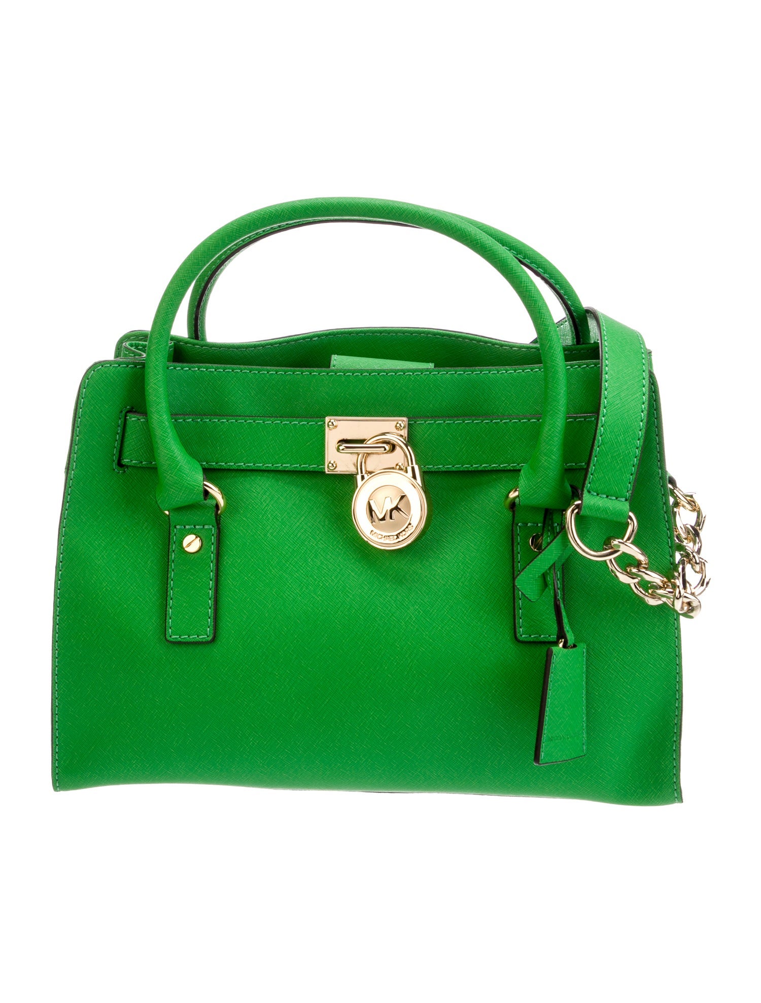 Michael Kors Leather Top Handle Bag