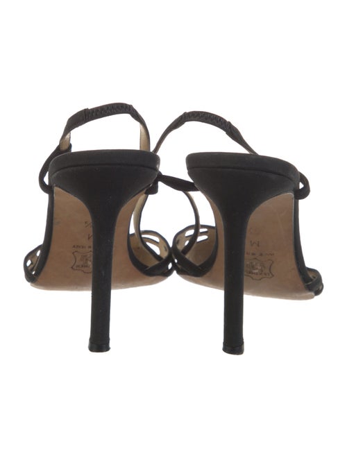 Michael Kors Satin Sequin Embellishments Slingback Pumps