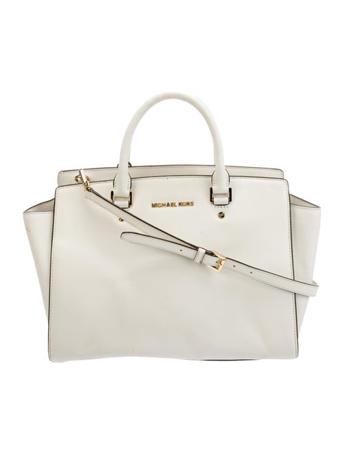 Michael Kors Saffiano Leather Top Handle Bag