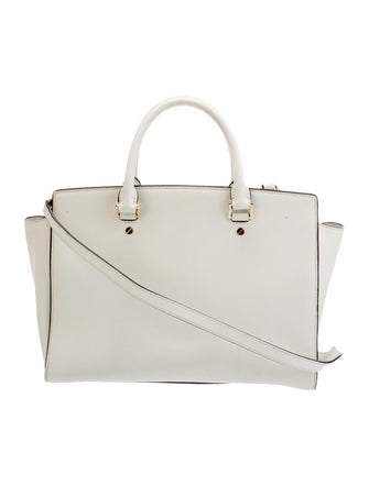 Michael Kors Saffiano Leather Top Handle Bag
