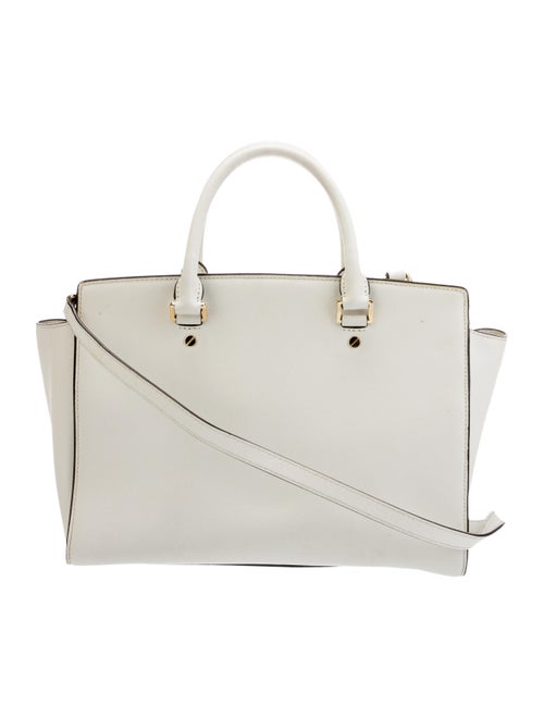 Michael Kors Saffiano Leather Top Handle Bag