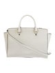 Michael Kors Saffiano Leather Top Handle Bag