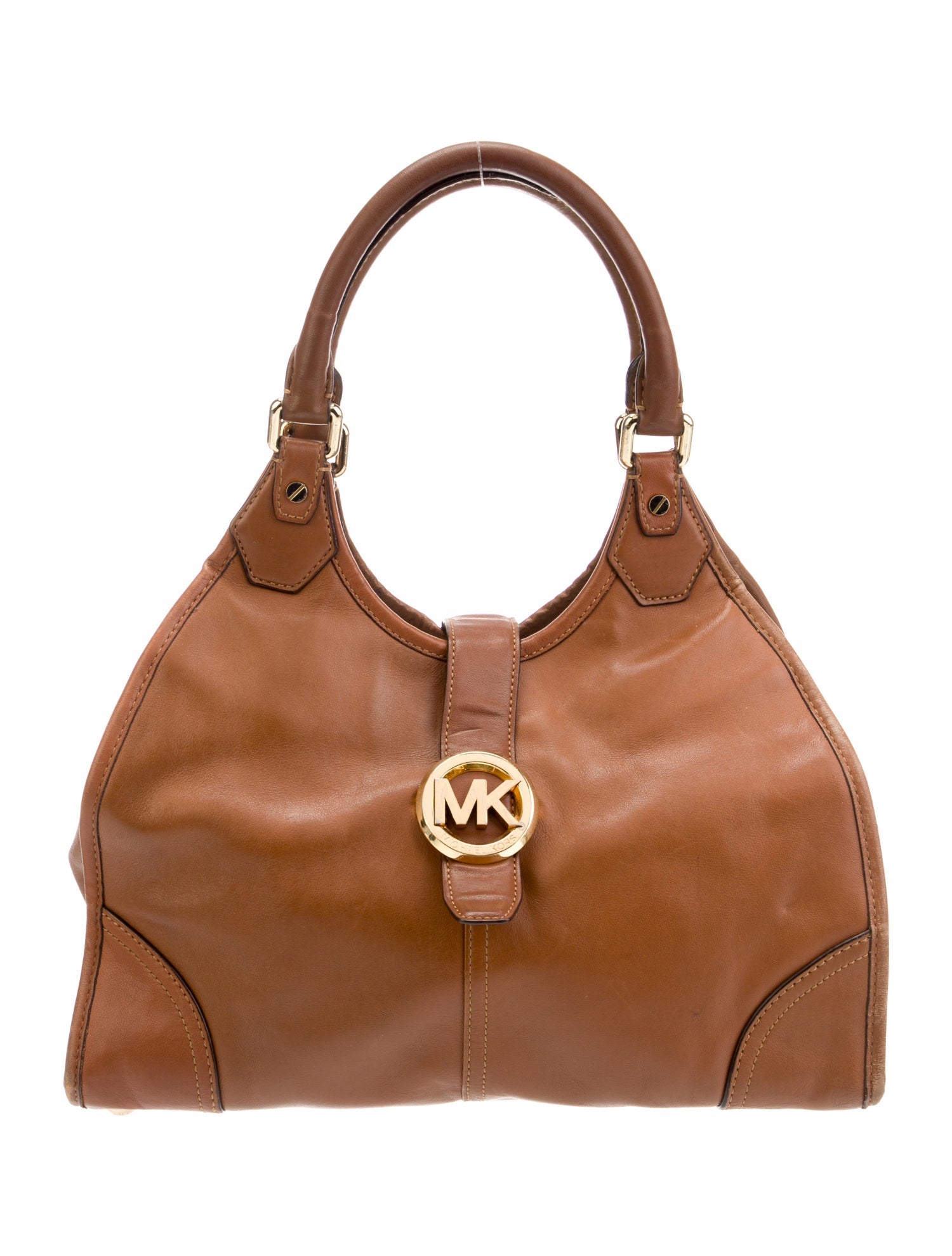 Michael Kors Leather Top Handle Bag
