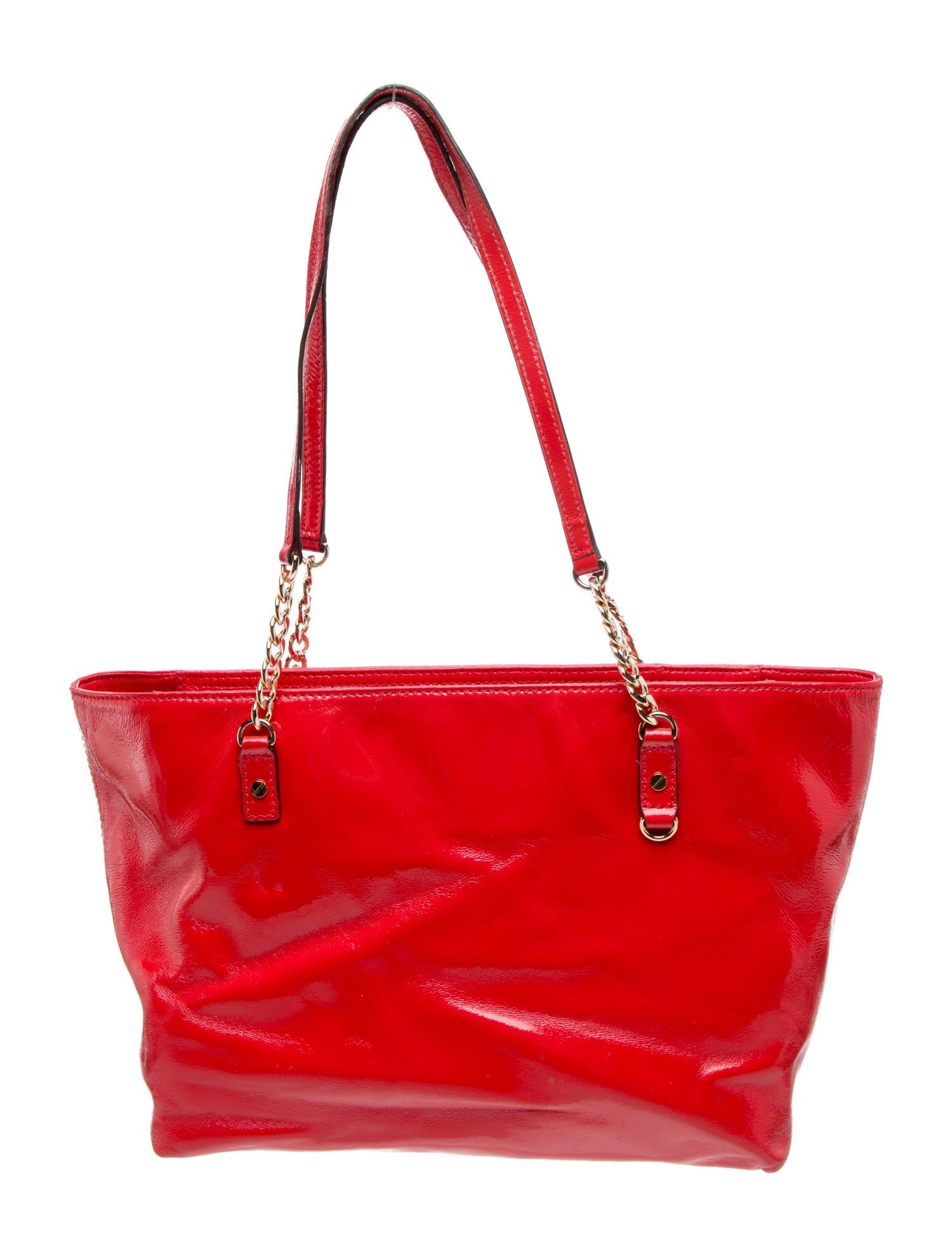 Michael Michael Kors Patent Leather Shoulder Bag