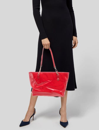 Michael Michael Kors Patent Leather Shoulder Bag